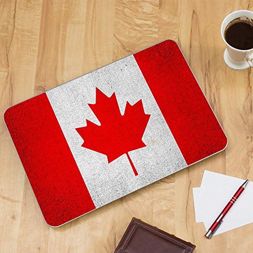 Flags | Custom Fit Made to Order Laptop Notebook Skin Vinyl Sticker Cover Decal Fits 13.3" 14" 15.6" 16" HP Lenovo Apple Mac Dell Compaq Acer Flag Canada Grunge Distressed Country - color: Style 12