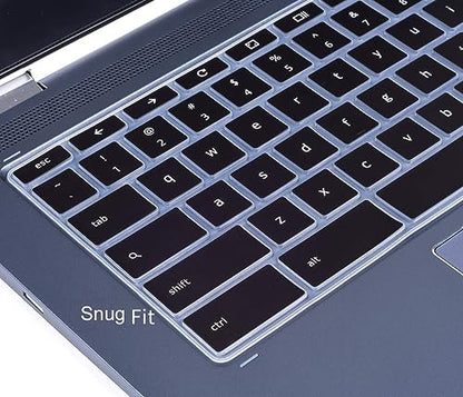 Keyboard Cover for HP Chromebook X360 14a-ca/na/ne 14a-na0226nr 14a-ne0013dx na1043cl na0010nr 14b-cb0010nr, HP Chromebook 14-DA 14B-CA/cb 14-db 14-ca 14-ak Series, HP Chromebook 14 G2 G3 G4 G5,Black - color: Black