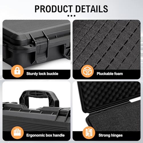 DJ Controller Travel Case Compatible with Controller for DDJ-FLX4//DDJ200/DDJ-400/DDJ-SB3 - size: Case with Hand-torn foam