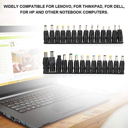 DC Power Adapter, DC Connectors Plug Kit, DC Power Adapter Converter for Laptop, Balance Bikes, Scooters, Wheelchairs