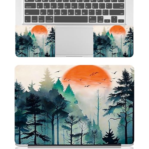 Universal Laptop Skin Sticker Decal for 11.6”12" 13" 13.3" 14" 15" 15.4" 15.6" Reusable Waterproof Scratch-Scratch Resistant Protective Vinyl Laptop Notebook Skin Stickers - Forest Tree - color: Forest Tree