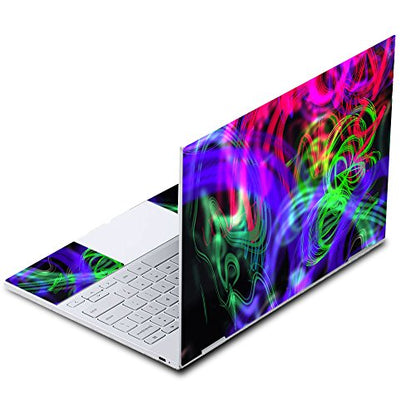 MightySkins Skin Compatible with Google Pixelbook - Neon Splatter | Protective, Durable, and Unique Vinyl Decal wrap Cover | Easy to Apply, Remove, and Change Styles | Made in The USA - color: Neon Splatter