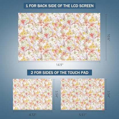 Laptop Notebook Skin Sticker Cover Decal, 12 13 13.3 14 15 15.4 15.6 inch Laptop Vinyl Skin Sticker Cover Art Protector Notebook PC (NEK-63) - color: NEK-63