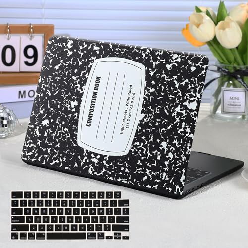 Funut for MacBook Pro 13 inch Case 2025 2024-2016 Release M2 M1 A2338 A2251 A2289 A2159 A1989 A1708 A1706, Plastic Laptop Hard Shell & Keyboard Cover for 13 inch MacBook Pro Case, Notebook - color: 2# notebook, size: 2016-2024 Macbook Pro 13 Inch M1 M2