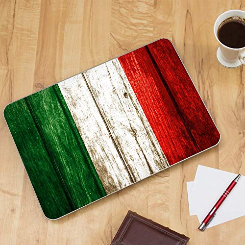 Flags | Custom Fit Made to Order Laptop Notebook Skin Vinyl Sticker Cover Decal Fits 13.3" 14" 15.6" 16" HP Lenovo Apple Mac Dell Compaq Acer Flag Italy Grunge Distressed Country - color: Style 18