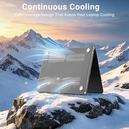 MOSISO Compatible with MacBook Neo Case 13 inch 2026 A3404 A18 Pro Chip | Scratch-Resistant Ultra-thin Protective Hard Shell Case Cover, Gray - color: Gray