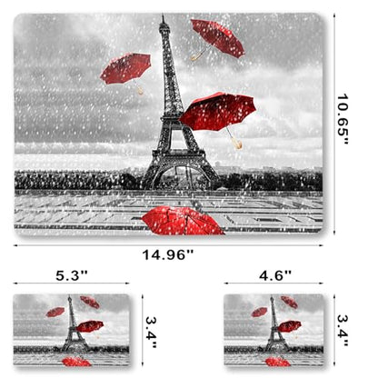 12 13 14 15 15.4 15.6 Inches Laptop Skin Sticker Decal Universal Netbook Skin Sticker Reusable Soft Notebook Art Protector Cover Decal, Paris Tower - color: Paris Tower