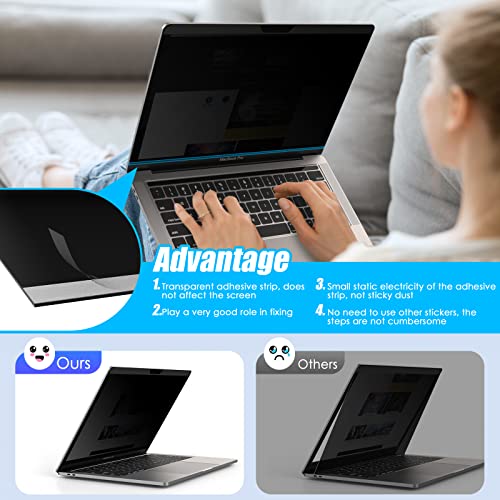 Yamaya Laptop Privacy Screen Magnetic MacBook Pro 16 Inch (2021-2023, M1,M2-A2485/A2780), Removable Computer Screen Privacy Shield for Mac 16 Inch - size: Macbook Pro 16Inch(2021-2023,M1,M2)