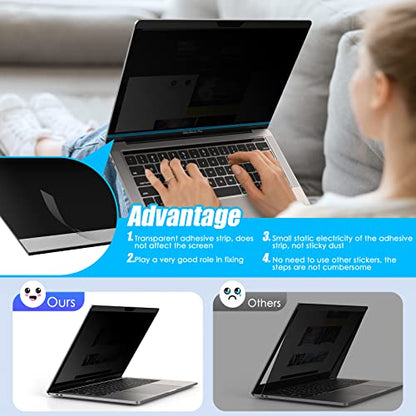 Yamaya Laptop Privacy Screen Magnetic MacBook Pro 16 Inch (2021-2023, M1,M2-A2485/A2780), Removable Computer Screen Privacy Shield for Mac 16 Inch - size: Macbook Pro 16Inch(2021-2023,M1,M2)