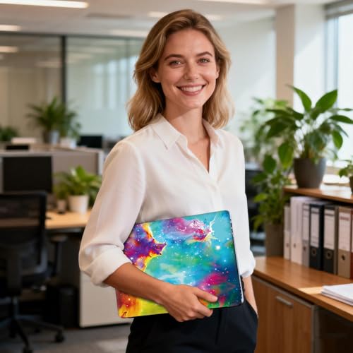 Universal Laptop Skin Sticker Decal for 11.6”12" 13" 13.3" 14" 15" 15.4" 15.6" Reusable Waterproof Scratch-Scratch Resistant Protective Vinyl Laptop Notebook Skin Stickers - Beautiful Galaxy - color: Beautiful Galaxy