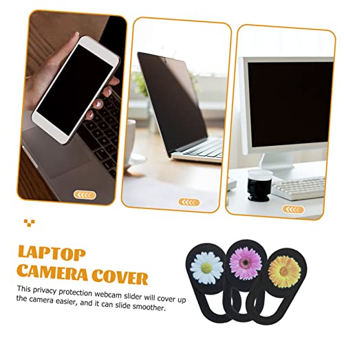 3pcs Webcam Privacy Cover Slide Ultra-Thin Laptop Camera Protector Easy to Install Lens Shield for Laptop Phone Privacy and Security