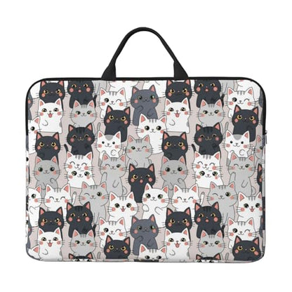Laptop Case 14 Inch, Soft Shockproof Laptop Sleeve with Handle, Protective Bag - color: Pattern (671)