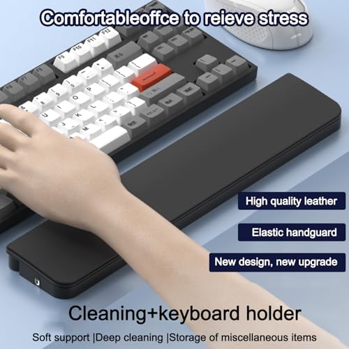 All-in-1 Keyboard Cleaner Includ Empty Bottle, Brush Set, Electronic Device Clean Tool for Camera, Earbud, PC Monitor, TV Tablet, Screens (Black)