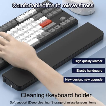 All-in-1 Keyboard Cleaner Includ Empty Bottle, Brush Set, Electronic Device Clean Tool for Camera, Earbud, PC Monitor, TV Tablet, Screens (Black)