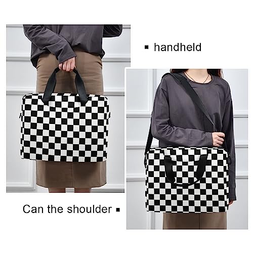 Waving Checkered Flag Car Racing Laptop Case | Waterproof Laptop Briefcase Laptop Bag for Women & Men - color: Color 10