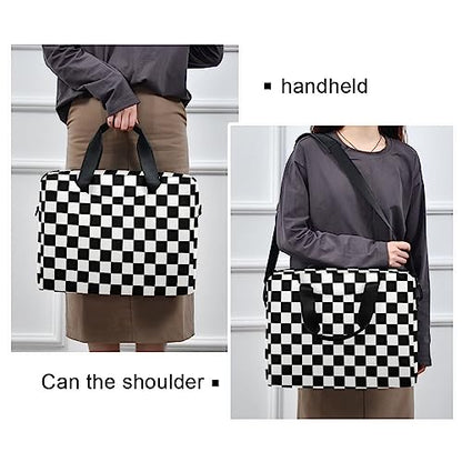 Waving Checkered Flag Car Racing Laptop Case | Waterproof Laptop Briefcase Laptop Bag for Women & Men - color: Color 10