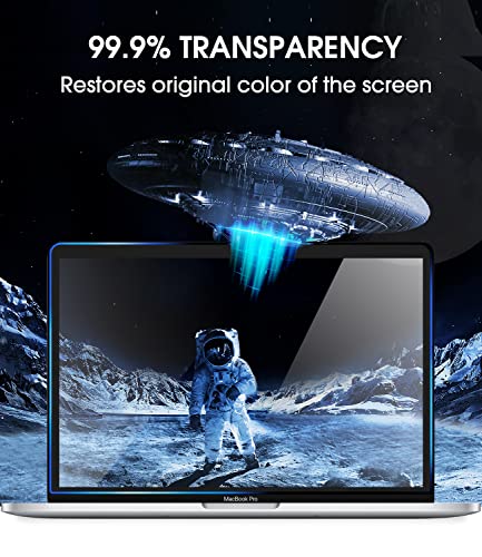 amFilm Designed for MacBook Pro 13 Inch(2016-2022, M1/M2) /MacBook Air 13 Inch(2018-2021, M1) Tempered Glass Screen Protector [Zero Bubbles][9H Hardness][ Anti-Scratch][ Anti-fingerprint] | Scratch Protection, Easy to Instllation & Bubble Free, HD Clear,