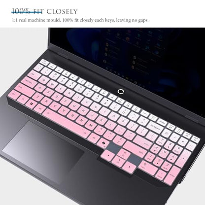 Keyboard Cover for Lenovo Legion Pro 5 5i 7 7i Gen 10 16", Lenovo Legion 5 5i 7i Gen 10 / Legion 9 9i Gen 10 18" Keyboard Skin Protector [Not fit for Legion Pro 5 5i 7 7i Gen 8/9 15.6"]- Gradual Pink - color: Gradual Pink