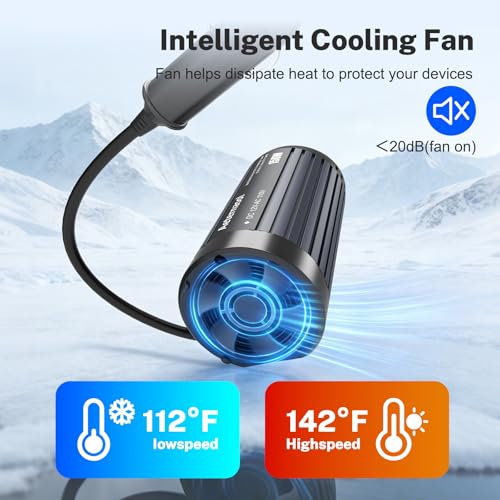150W Car Power Inverter Cup Holder, 12V DC to 110V AC Power Converter with 1 AC Outlet and 1 USB-QC, Car Plug Adapter Car Outlet Adapter for Laptop, Computer, Phones on Camping Road Trip