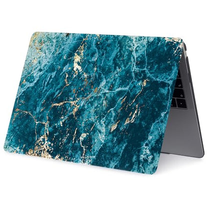Hard Case Compatible with Old Version MacBook Pro 13 inch Case 2012 2011 2010 2009 2008 Release A1278 with CD-ROM, Laptop Plastic Hard Case Shell & Keyboard Cover, Blue Marble - color: Blue Marble, size: A1278(Pro 13" w/CD-ROM 2008-2012)