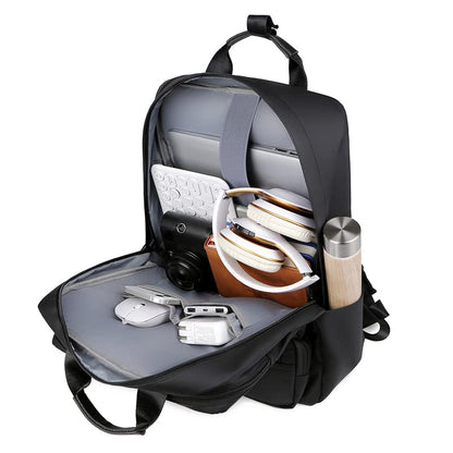 Laptop Backpack for Men 15.6 Inch 16 Travel Large Capacity Purse Computer Bag - color: Black286