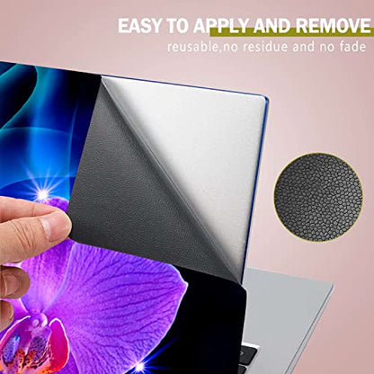 Laptop Notebook Skin Sticker Cover Decal Fits 12 13 13.3 14 15 15.4 15.6 inch Laptop Protector Notebook PC | Easy to Apply, Remove and Change Styles (Phalaenopsis) - color: Phalaenopsis