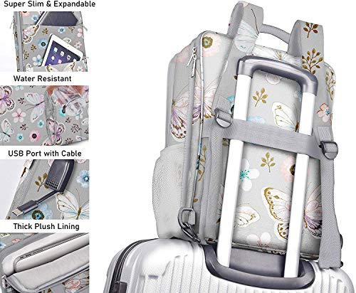 Slim & Expandable Laptop Backpack 15 15.6 16 Inch Case, Water Resistant Travel Backpack Compatible with MacBook Pro/Neo 16" 15", Dell XPS 15 16 and Most 15" 15.6" 16" Notebooks，P01A01 - color: P01a01, size: 15"-16"