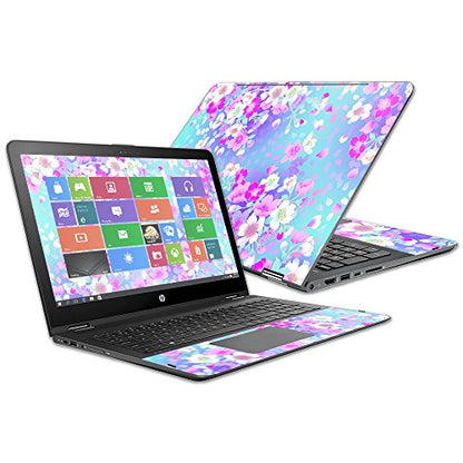 Mightyskins Skin Compatible with Hp Envy X360 15z 15" (2016) - in Bloom | Protective, Durable, and Unique Vinyl Decal Wrap Cover | Easy to Apply, Remove, and Change Styles | Made in The USA - color: In Bloom