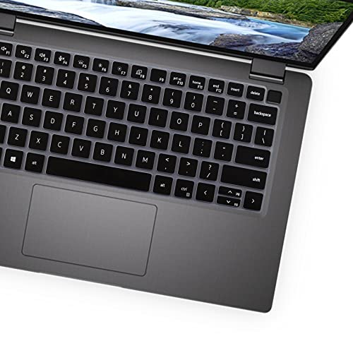 2PCS Keyboard Cover for Dell Latitude 14" 7450 7440 7430 7420 7410 /Dell Latitude 5420 5430 5431 5440/ Dell Latitude 9420 9430 9440,15.6" Dell Latitude 7520 9510 9520 Keyboard Skin-Black+Clear - color: Black+Clear