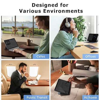 Megoo Privacy Screen Protector for Surface Laptop 7 15 Inch, Anti-Spy, Anti-Glare, Blue Light & UV Blocking, Magnetic Nano Technology, Removable Design | Anti-Spy, Anti-Glare, Blue Light & UV Blocking, Magnetic Nano Technology, Removable Design - size: Su