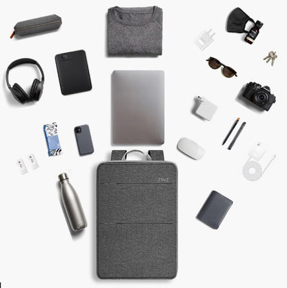 ZINZ Slim & Expandable Laptop Backpack 15 15.6 16 Inch Case, Water Resistant Travel Backpack Compatible with MacBook Pro/Neo 16" 15", Dell XPS 15 16 and Most 15" 15.6" 16" Notebooks，D01G01 - color: D01g01, size: 15"-16"