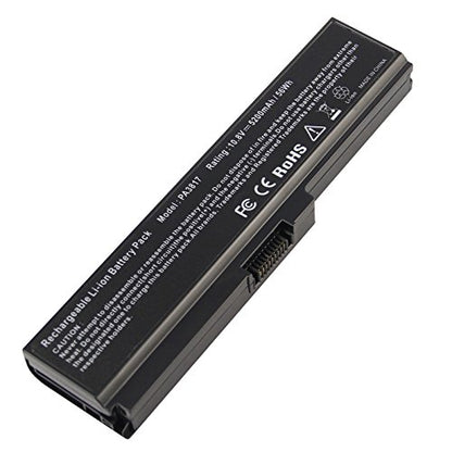 Laptop Battery fit PA3817U-1BRS PA3818U-1BRS PA3819U-1BRS for Toshiba Satellite C655 C675 C675D L645 L645D L655 L655D L675 L675D L745 L755 L755D P745 P755 P775 M645 A660 A655 PA3817U Series Battery - size: PA3817 8.86*3.15*1.38in
