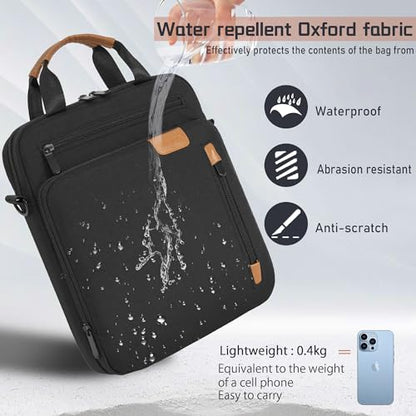 TORIBIO 9-11 Inch Tablet Sleeve Bag Padded Protective Travel Carrying Case | Fits iPad A16 2025, iPad Air M4 11-inch 2026 M3 M2, iPad Pro M5/M4 11 inch, iPad 10/9/8/7th, Galaxy Tab A9+/S9/S8 11" - color: Black, size: 9-11 Inch