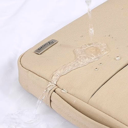 Voova Laptop Sleeve Carrying Case 13 13.6 Inch Compatible with MacBook Air 13 M1/M2/M3/M4, MacBook Pro 13/14, IPad Pro 13, Waterproof Slim Computer Cover Bag, Apricot - color: Apricot, size: 12.6-13.6 Inch