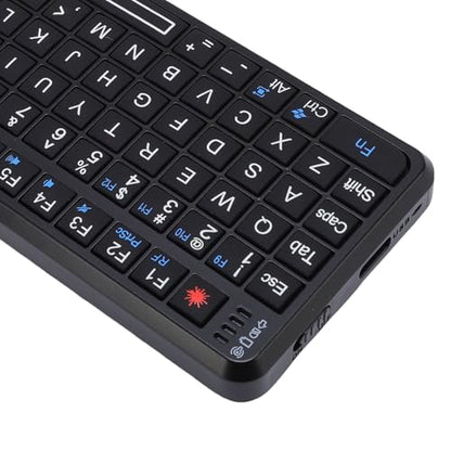 LICAEVEY Wireless Keyboard with Touchpad, Rechargeable Backlit Portable Keyboard, 2.4GHz USB for PC & USB C Devices, Ultra Thin Compact Design