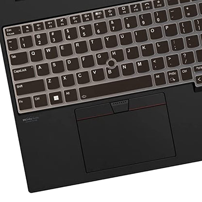 Keyboard Cover for Lenovo ThinkPad E16 L16 P16 P16v (Gen 2/Gen 1) / T16 P16s (Gen 3/Gen 2/Gen 1) 16 inch, Thinkpad L15 Gen 4/3 15.6 inch(Not Fit Thinkpad Z16, L15 Gen 2/1)-Black - color: Black