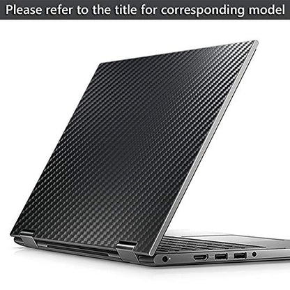 Puccy 2 Pack Back Protector Film, compatible with HP Elite x360 1040 G11 14" Laptop Black Carbon Fiber Guard Cover Skin （ Not Tempered Glass Front Screen Protectors ）