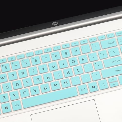 Keyboard Cover for HP Laptop 15.6" 15-fc 15-fd 15z-fc000 15-fc0025dx 15-fc0245dx 15-fc0093dx 15-fc0041wm 15-fc0081nr 15-fc0037wm 15-fc0047nr 15-fc0105nr 15-fc0353nr 15-fc0077od 15-fc0013od fc0022la - color: Hotblue