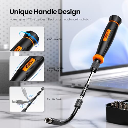 JOREST 152 in 1 Precision Screwdriver Set, Tool Gifts for Men, Mini Repair Tool Kit for Electronics, Macbook, Laptop, PC, RC, PS5, iphone, Jewelers, XBOX, Glasses - style: 152 in 1