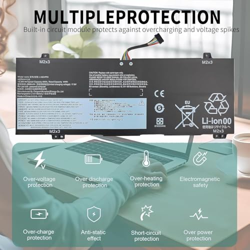 L18C4PF3 Laptop Battery Replacement for Lenovo IdeaPad Flex-14API Flex-14IML Flex-14IWL C340-14API C340-14IWL C340-14IML S540-14API S540-14IML S540-14IWL L18M4PF4 L18M4PF3 L18C4PF4 5B10T09081