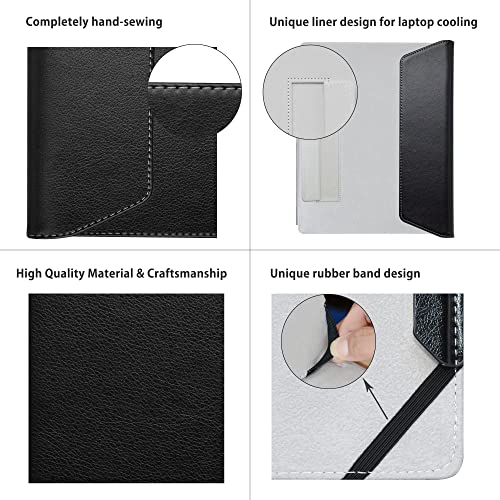 Protective Case for HP OmniBook Ultra Flip 2-in-1 14-fhXXXX 14-fh0047nr 14t-fh000/ENVY x360 14 14-fcXXXX 14t-fc000/ENVY x360 14 14-faXXXX 14-fa0047nr/LG gram 14 2-in-1 14T90S,Black - color: Black