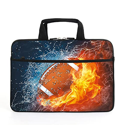 AMARY 11"/12"/13.3 inches Laptop sleeve Chromebook Case Ultrabook Case Notebook Sleeve PC Messenger Bag Tablet Case with Handle Accessory Pocket (AMR13-06) - color: Amr13-06