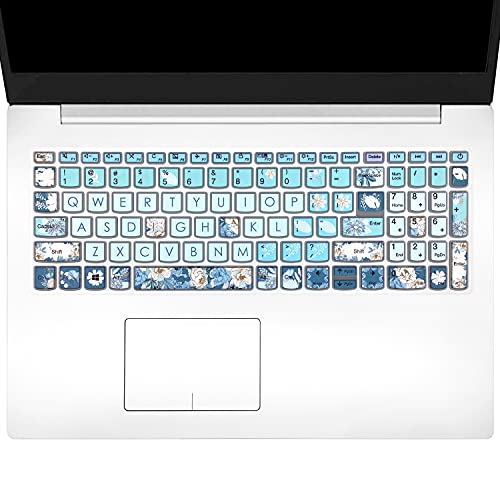 Keyboard Cover for Lenovo IdeaPad 320 330 330s 340s 520 720s 130 S145 L340 S340 15.6" 17.3"/ IdeaPad 3/Yoga C740 C940 15.6"/ ThinkBook 15/Lenovo-A12, Peony - color: Peony