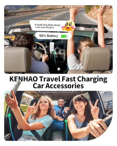 Car Charger USB C, 3 Port 67W Dual USB-C & USB-A Car Phone Charger Adapter | Fast Charging Cigarette Lighter Accessories, for iPhone 17/16/15/14/13/12/11 Pro Max,iPad, Galaxy S26/S25/S24,Pixel, Android - style: 1-Pack