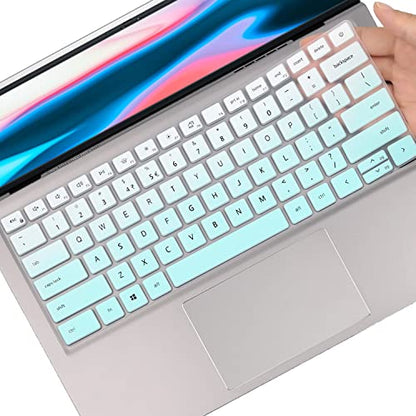 Keyboard Cover for Dell Inspiron 16 5620 5625 7620 7630, Dell Inspiron 14 5000 7000 5410 5415 5418 5420 5425 7415 7420 7415 7420 7425 7430, Inspiron 13 5310 /Dell Latitude 3320 3420-MG - color: MintGreen
