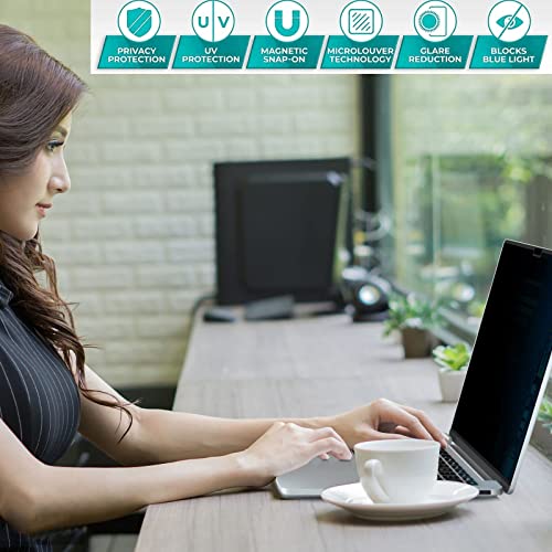 ZOEGAA Privacy Screen Protector for MacBook Pro 16 inch (2021~2026). | 1 Install Ways; Camera Cover; Anti Bule Light/Glare; Compatible With MacBook Pro 16 inch M1, M2, M3, M4, M5, Pro, Max Chip. - size: MacBook Pro 16 inch (2021-2024, M1 M2 M3 M4)