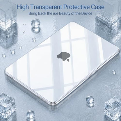 MOSISO Compatible with MacBook Neo Case 13 inch 2026 A3404 A18 Pro Chip | Ultra-Thin Surpass Natural Beauty Seamlessly Closes Protective Hard Shell Case Cover, Crystal Clear - color: Crystal Clear