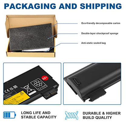 68+ 45N1128 X240 Battery Compatible with ThinkPad T440 T440s T450 T450s T460 T460P T470P T550 T560 L450 L460 L470 P50S W550s X250 X260 X270 45N1125 45N1126 45N1127 45N1129 45N1130 0C52861 0c52862 - size: 8.14*2.44*0.82inch X240