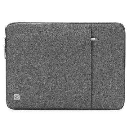 NIDOO 13 inch 14 Inch Laptop Sleeve Case Water Resistant Carrying Bag for 14" MacBook Pro M4 M3 M2 M1 / 13.5" Surface Laptop 5 6/14" ThinkPad X1 Carbon Yoga 7i / 14" Swift GO 14 / Asus ZenBook 14 - color: Grey, size: 12.5-13 Inch / 2017 New MacBook Pro