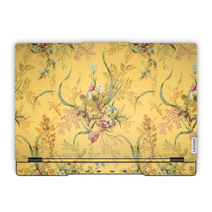 Laptop Skin Compatible with Lenovo Legion 5 Gaming Laptop (15IRX9) 2024 - Yellow Marble End - Premium 3M Vinyl Protective Wrap Decal Cover - Easy to Apply | Crafted in the USA - color: Yellow Marble End, size: Legion 5 Gaming (15IRX9) 2024 Top Skin Only,